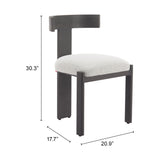 Tiana Dining Chair, Black