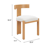 Tiana Dining Chair, Natural