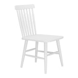 Zeilen Dining Chair, White, Set of 2