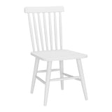 Zeilen Dining Chair, White, Set of 2