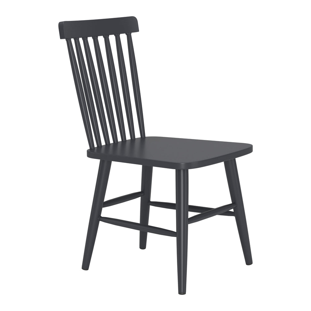 Zeilen Dining Chair, Black, Set of 2