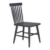 Zeilen Dining Chair, Black, Set of 2
