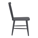 Zeilen Dining Chair, Black, Set of 2