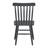 Zeilen Dining Chair, Black, Set of 2
