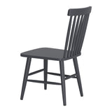 Zeilen Dining Chair, Black, Set of 2