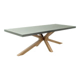 Suan Rectangular Dining Table, Gray