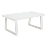 Welt Coffee Table, White