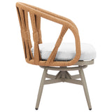 Safal Swivel Dining Chair, Multicolor, Set of 2