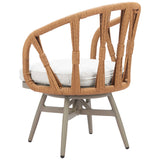 Safal Swivel Dining Chair, Multicolor, Set of 2