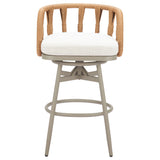 Safal Swivel Barstool, Multicolor