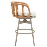 Safal Swivel Barstool, Multicolor