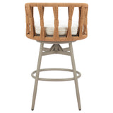 Safal Swivel Barstool, Multicolor