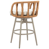 Safal Swivel Barstool, Multicolor
