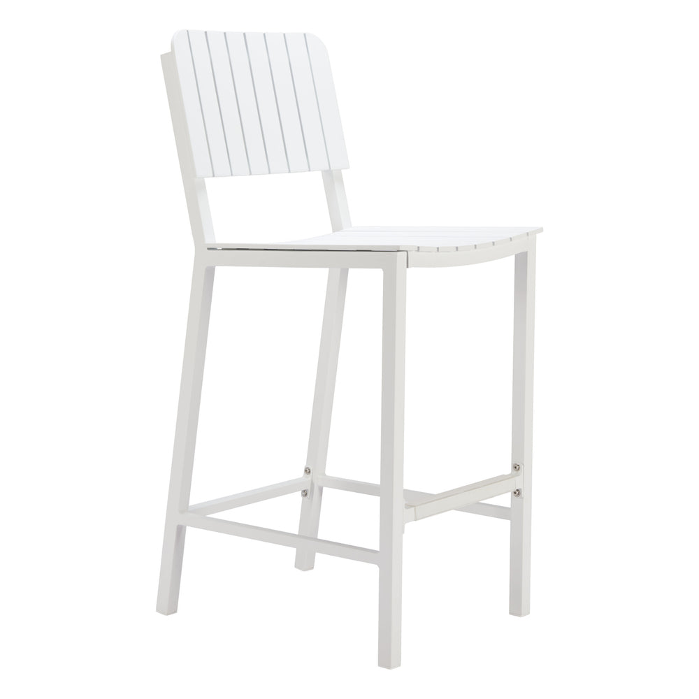 Kayu Barstool, White