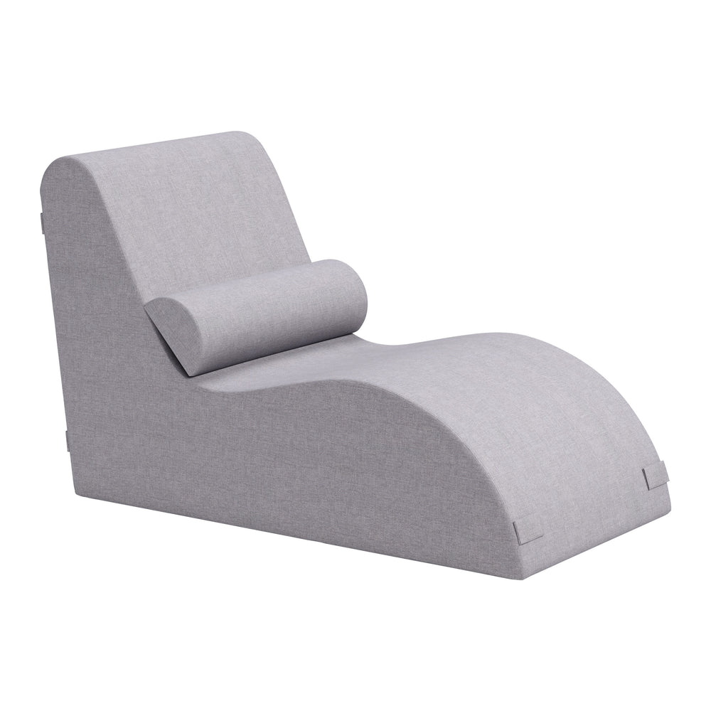 Luanda Lounge Chair, Gray
