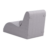 Luanda Lounge Chair, Gray