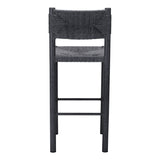 Iska Barstool, Black, Set of 2