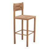 Iska Barstool, Natural, Set of 2