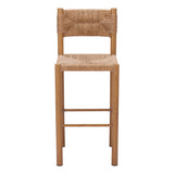 Iska Barstool, Natural, Set of 2