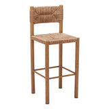 Iska Barstool, Natural, Set of 2