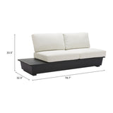 Tien LHF Loveseat, Beige