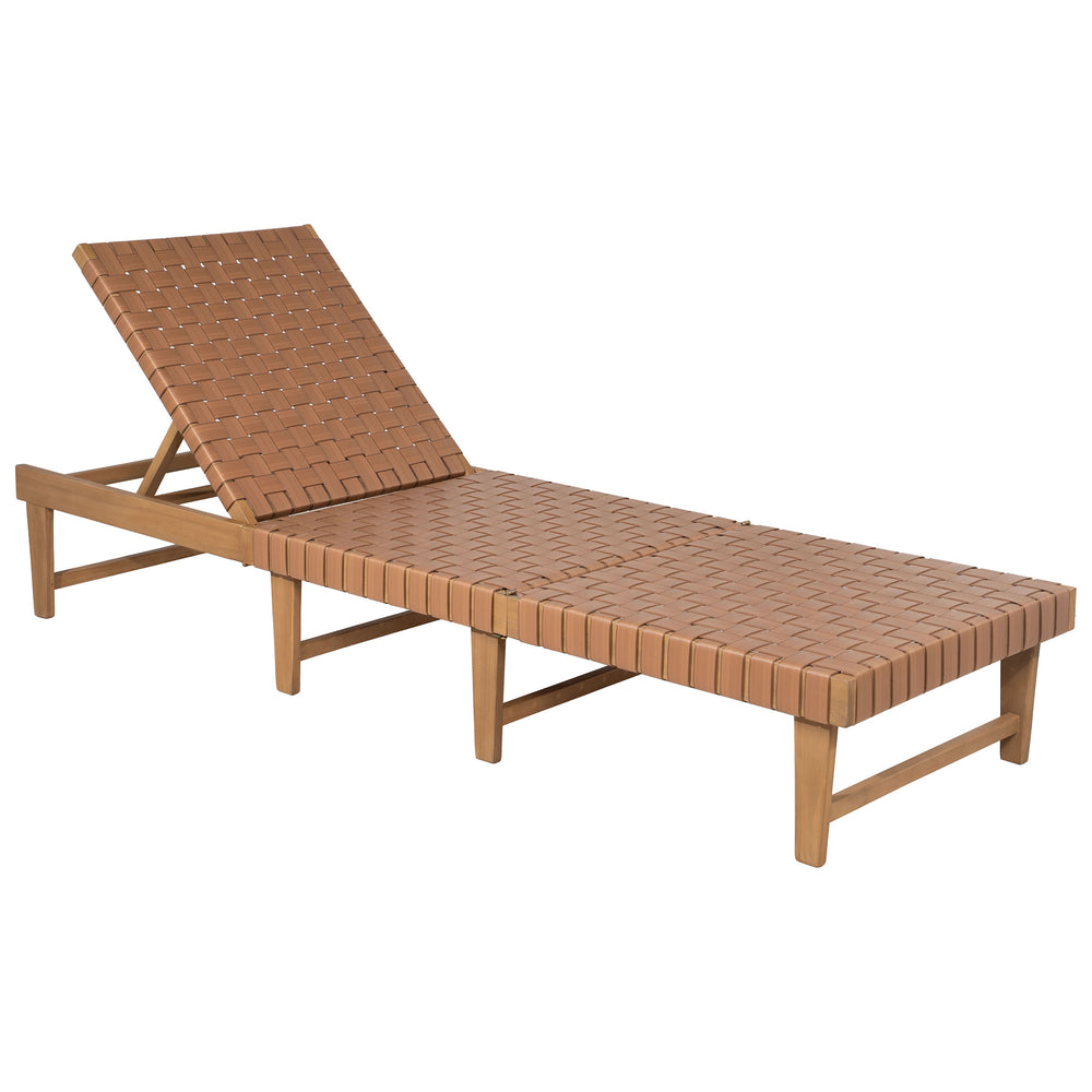Breath Chaise Lounge, Brown