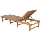 Breath Chaise Lounge, Brown