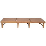 Breath Chaise Lounge, Brown