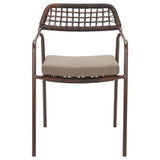 Rio Dining Chair, Brown, Set of 2