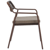 Rio Dining Chair, Brown, Set of 2