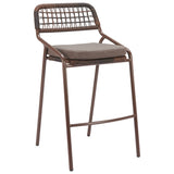 Rio Barstool, Brown, Set of 2
