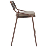 Rio Barstool, Brown, Set of 2