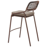 Rio Barstool, Brown, Set of 2