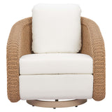 Solara Swivel Chair, Ivory