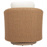 Solara Swivel Chair, Ivory