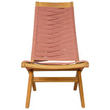 Rova Lounge Chair, Terracotta