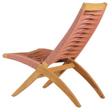 Rova Lounge Chair, Terracotta
