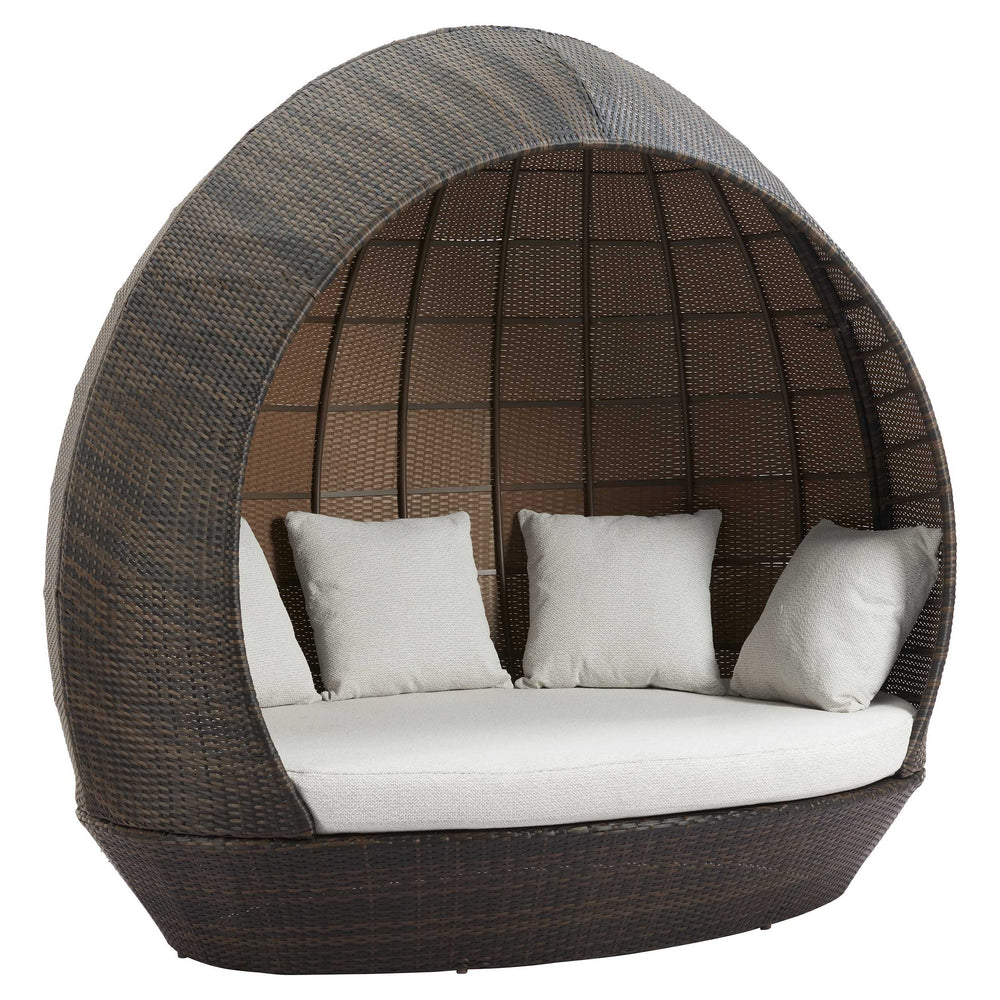 Marisol Beach Daybed, Brown/Beige