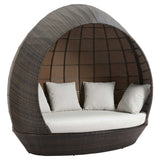 Marisol Beach Daybed, Brown/Beige