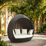 Marisol Beach Daybed, Brown/Beige
