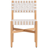 Mizuya Dining Chair, White, Set of 2