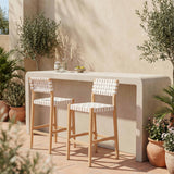 Mizuya Barstool, White