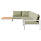 Lychee Sectional, Green