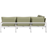 Lychee Sectional, Green