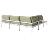Lychee Sectional, Green