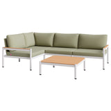 Lychee Sectional, Green