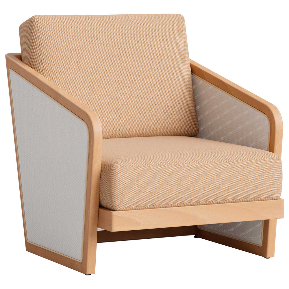 Sakina Lounge Chair, Brown
