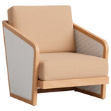 Sakina Lounge Chair, Brown