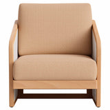 Sakina Lounge Chair, Brown