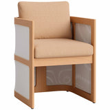 Nue Dining Chair, Brown, Set of 2